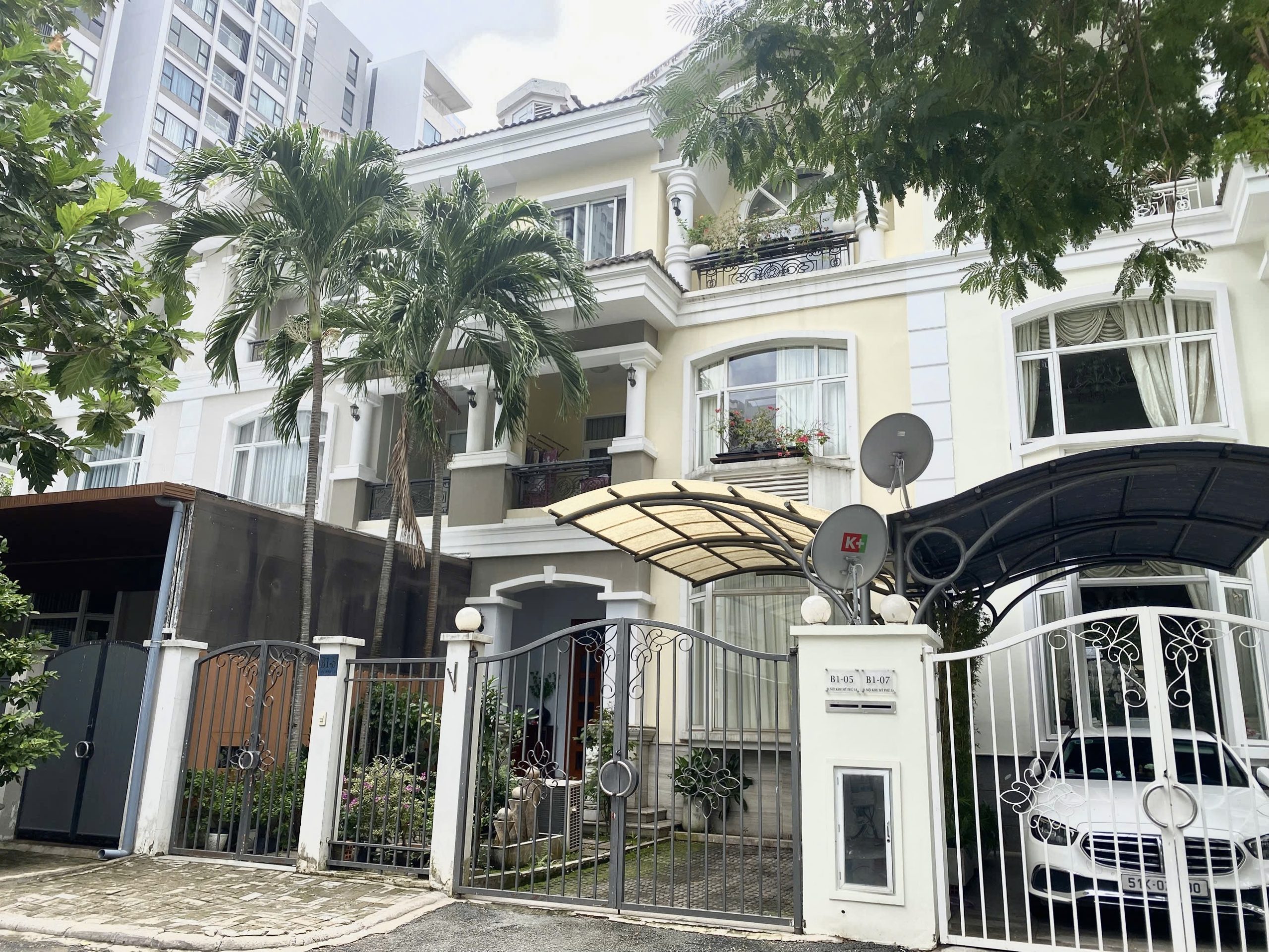 biệt thự liên kế Mỹ Phú 3 Phú Mỹ Hưng