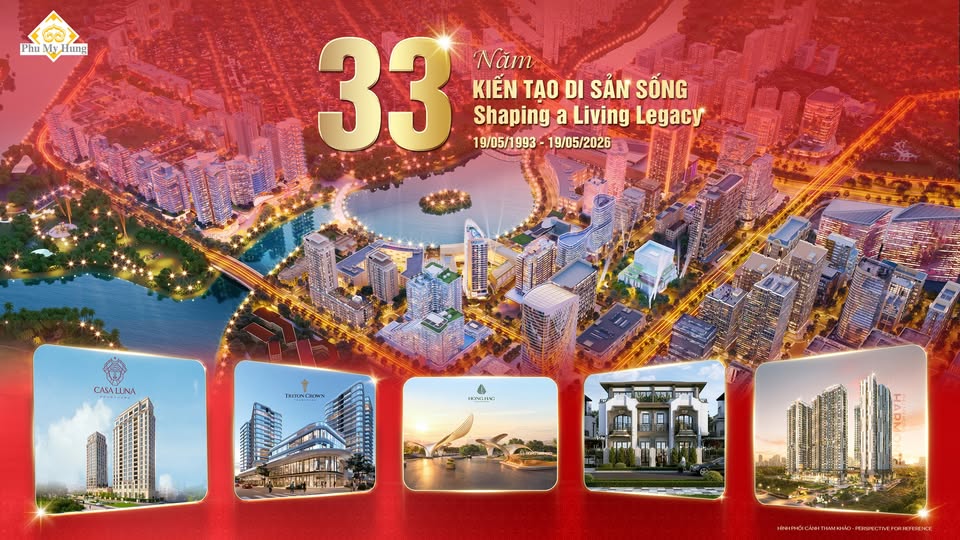 PHÚ MỸ HƯNG 33 NĂM - MỘT HÀNH TRÌNH, NHIỀU DẤU ẤN