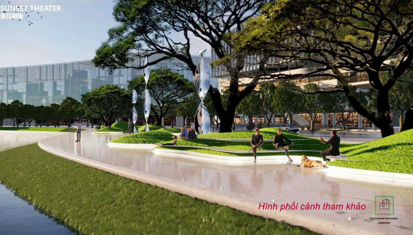 Dự án cải tạo Hồ Bán Nguyệt Phú Mỹ Hưng 4